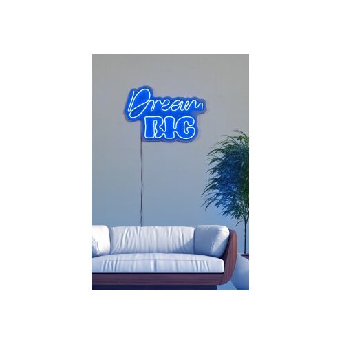 WALLXPERT dekorativna plastična led rasveta dream big blue Slike