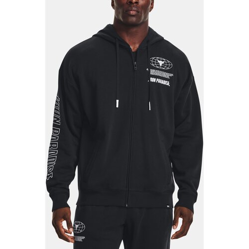 Under Armour Sweatshirt UA Pjt Rck Dsrpt Rvl Flc FZ-BLK - Men&amp;#039;s Slike