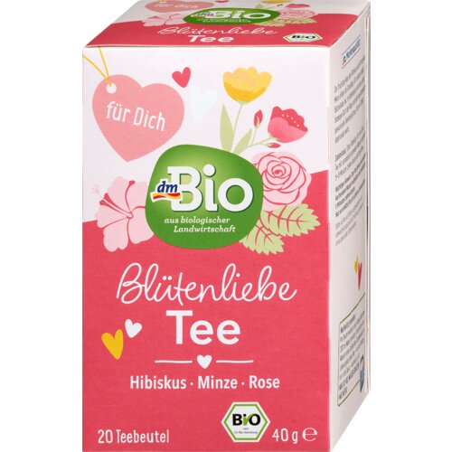 dmBio Mešavina biljnog čaja i začina sa hibiskusom, nanom i ružom 40 g Cene