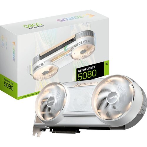 Gigabyte aorus geforce rtx 5080 infinity wood GV-N5080AORUSIF WD-16GD grafička karta 16GB GDDR7 Slike