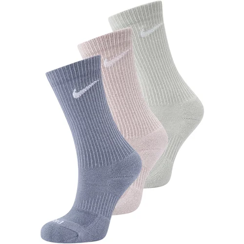 Nike Športne nogavice 'Everyday' opal / kaki / roza / bela