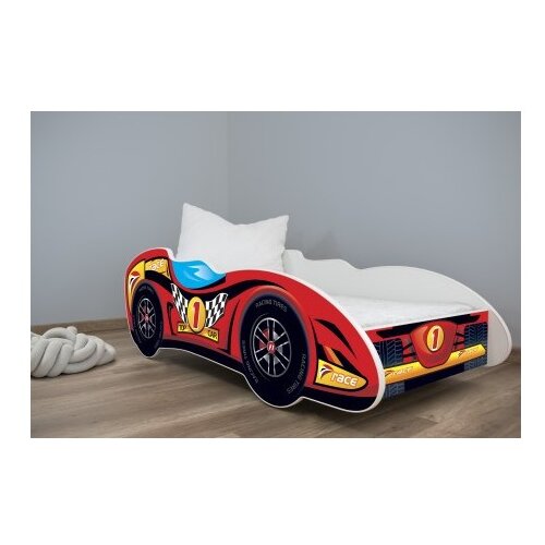Dečiji krevet 160x80cm (trkacki auto) top car - led Slike