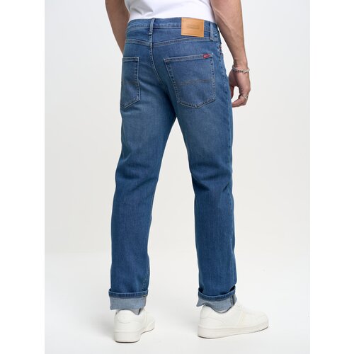 Big Star Man's Straight Trousers 110113 Denim-434 Cene