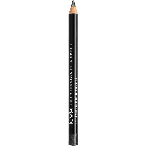 NYX professional makeup olovka za oči slim eye 940-Black shimmer Slike