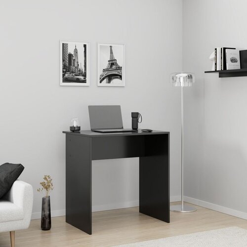 Hanah home white anthracite study desk Slike
