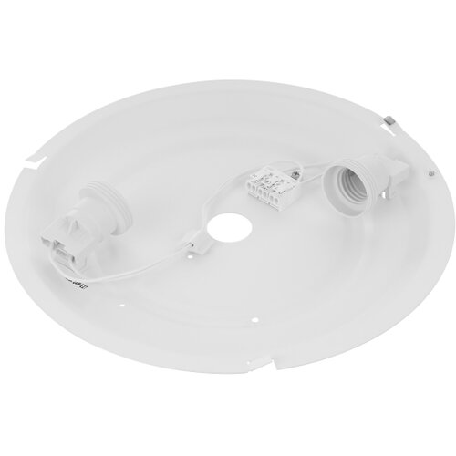  plafonska svetiljka cleo 2xE27/24W/230V prečnik 30 cm bela Slike