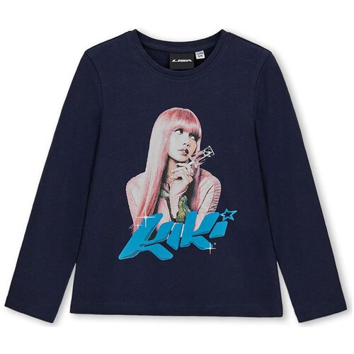 Original Marines majica DR DGAV3545F DGAV3545F LISA BLACKPINK D modra 140 Slike