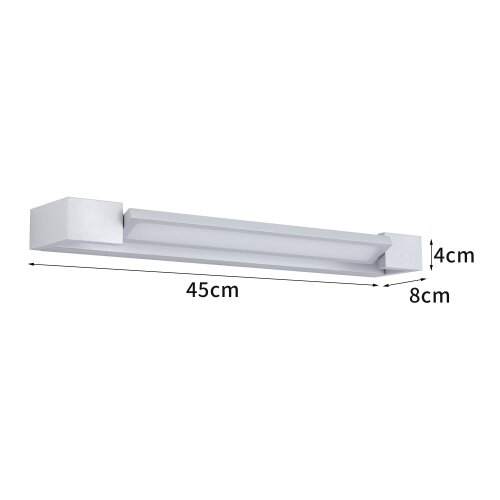  Brilagi-LED Osvetljenje za kupatilsko ogledalo AQUA LINE LED/12W/230V 45 cm IP44 mat. hrom Slike