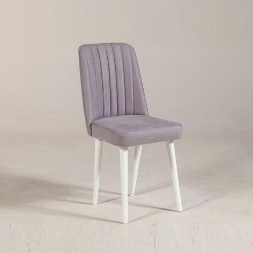  Trpezarijska stolica Vina Sandalye 47x89x46cm Bijelo-lavanda Cene