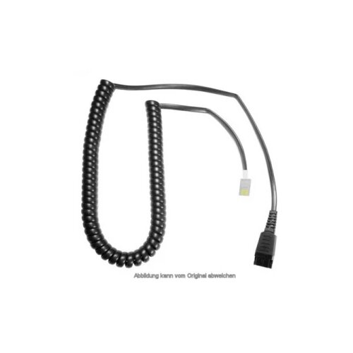 Kabel za telefonsku slu&amp;scaron;alicu s mikrofonom AK-1 PS DEX-QD Crna Slike