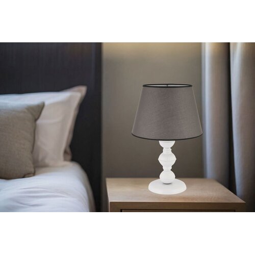 Opviq 300 - Grey, White GreyWhite Table Lamp Cene