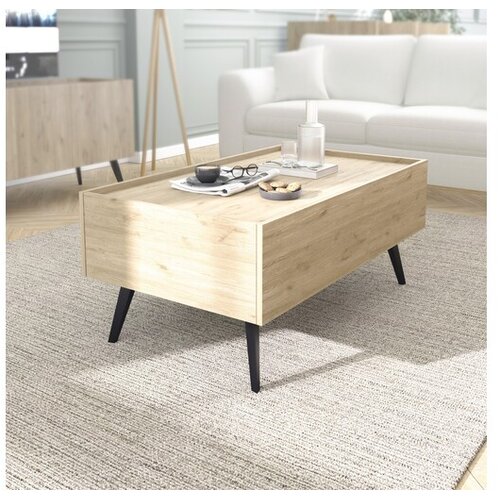 Hanah home Club sto Shp-701-Ff-1, 102x44x61 cm, bež Slike