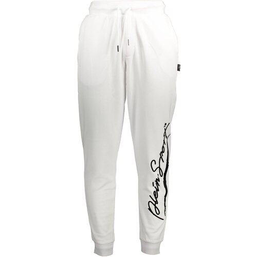 Plein Sport MEN&amp;amp;#39;S WHITE TROUSERS Slike