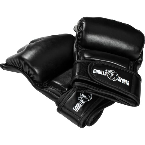 Gorilla Sports Rukavice za MMA sa otvorenim prstima crne Slike