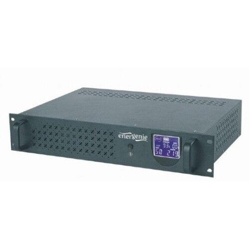 Gembird UPS-RACK-2000 Rack LCD 2000VA 2xSchuko, 2xIEC C13, 1200W, LCD, RJ11/RJ45, USB, (5000262431) Slike