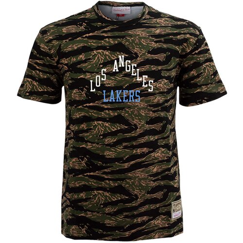 Mitchell And Ness muška Los Angeles Lakers Mitchell & Ness Tiger Camo Oversized majica Cijene
