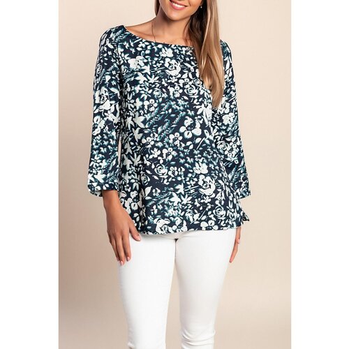 Fenzy Bluza S Printom, Tamnoplava Slike