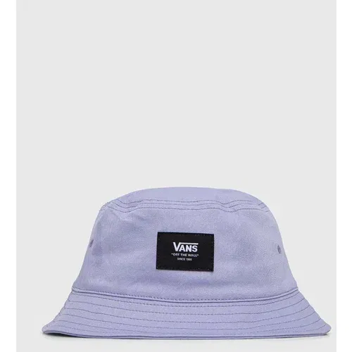 Vans Bombažni klobuk vijolična barva