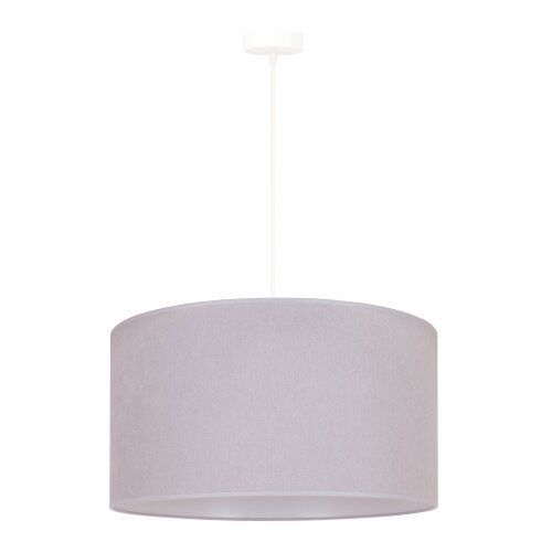  Duolla - Luster na sajli BRISTOL 1xE27/40W/230V, prečnik 45 cm, siva Slike