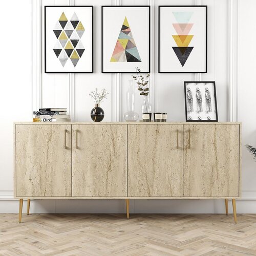 Hanah home kiev - travertine travertine console Cene