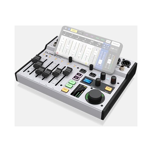 Yamaha Behringer FLOW 8, 8 kanalna me&amp;scaron;alna miza z bluetooth vmesnikom - - Audio-Kondric Slike