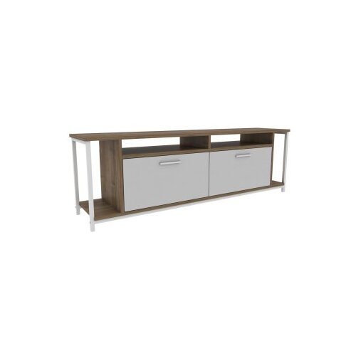 HANNAH HOME TV komoda Omar, 160x50,8x35 cm, Bijelo-Orah Slike
