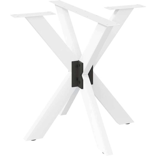 vidaXL Noge blagovaonskog stola u obliku pauka bijele 85x85x(72-73) cm čelik Cijene