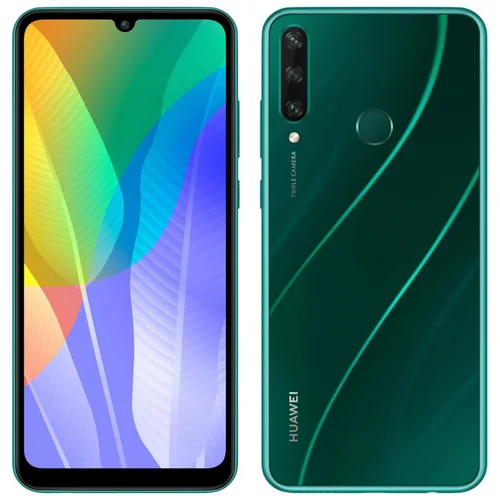 Huawei Obnovljeno - kot novo - Y6p 4G zelen 64 GB 3 GB ram dual sim - diskretne oznake uporabe obnovljeno, (21581635)