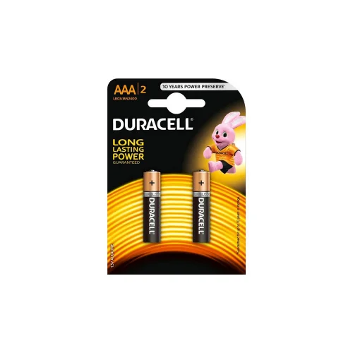 Duracell BASIC baterije AAA 2komada