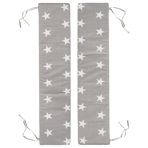 Roba Sivo-bež prevleke za otro&amp;scaron;ko vrtno garnituro v kompletu 2 ks 18x90 cm Little Stars &amp;ndash; Slike