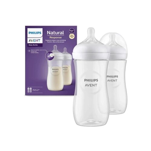 Avent NATURAL RESPONSE FLASICE 2KOM (330ml) 9776 (SCY90602) Slike