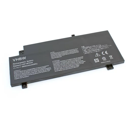 VHBW Baterija za Sony Vaio VGP-BPS34, 3600 mAh
