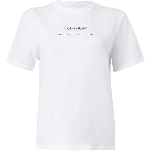 Calvin Klein Jeans Majica 'CLASSIС' crna / bijela Cene