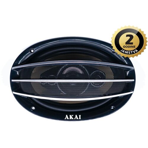 Akai Auto zvučnici 250W ASC-696 Crni, (4905192533625) Cijene
