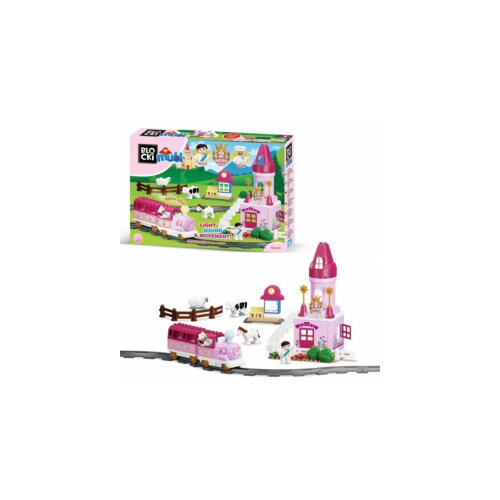  kocke blocki mubi zamak i voz 85pcs Cene