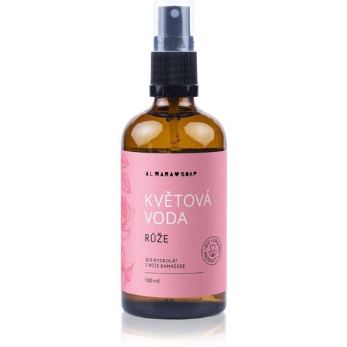 Almara Soap Floral Water Rose voda za obraz za suho in občutljivo kožo 100 ml Cene