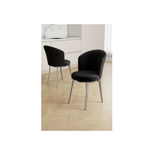 Hanah home set stolica, 2 dijela, crna Cene