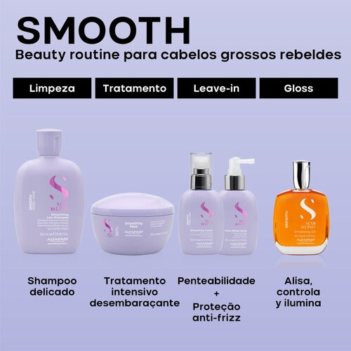 ALFAPARF MILANO Semi di Lino Smooth Frizz Defeat Spray pr&amp;scaron;ilo za glajenje za neobvladljive lase 125 ml Slike