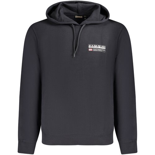 Napapijri SWEATSHIRT WITHOUT ZIP MEN BLACK Slike