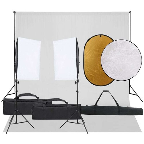  Komplet za foto studio z lučmi, ozadjem in odbojnikom, (5000288468) Cene