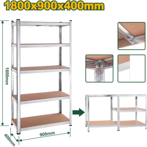 Metalna modularna montazna polica 900x400x1800mm Cene