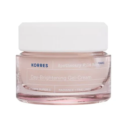 Korres Apothecary Wild Rose Day-Brightening Gel-Cream hidratantna gel krema za posvjetljivanje i smanjenje bora 40 ml za ženske