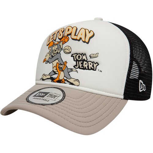 New Era Tom and Jerry 9FORTY A-Frame Trucker White kapa Cene