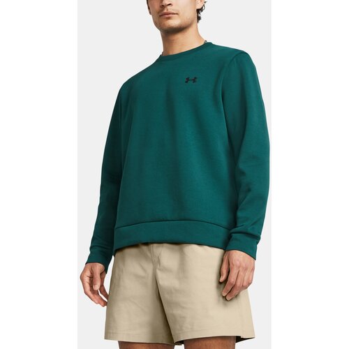 Under Armour Sweatshirt UA Unstoppable Flc Crew-BLU - Mens Cene