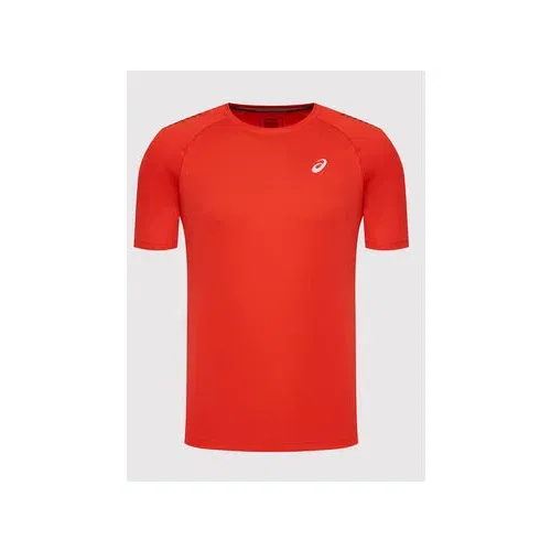 Asics Športna majica Icon Ss 2011B055 Rdeča Regular Fit