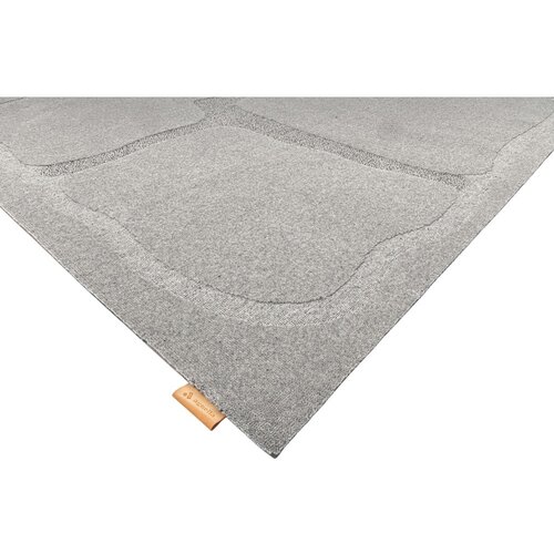 Agnella Siva volnena preproga 200x300 cm Morphic Organica &amp;ndash; Slike