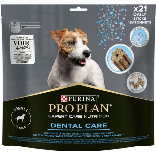 Purina PRO PLAN Dental Care za male pse (7-12 kg) - 345 g (21 komad) Slike