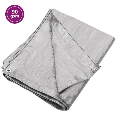 CERADA 90 g/m&amp;sup2; 2 x 3 m siva HDPE Slike