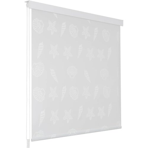 vidaXL Rolo zastor za tuš 160 x 240 cm s uzorkom morskih zvijezda Cijene