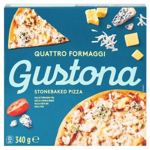 Gustona Pica 4 vrste sira 340g Cene